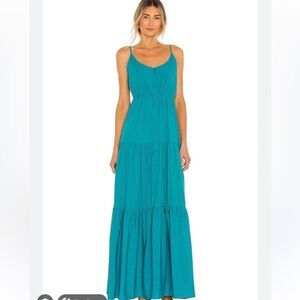 Steve Madden Teal Maxi Dress